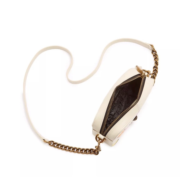 KURT GEIGER LONDON Shoreditch Small Multicolor Heart Leather Camera Bag - Picture 4 of 7